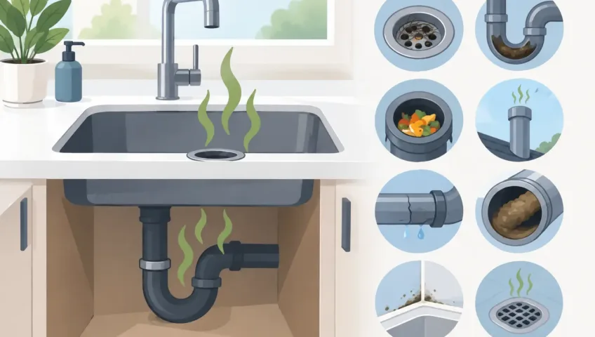 What Causes Drain Smells Indoors? 8 Common Faults